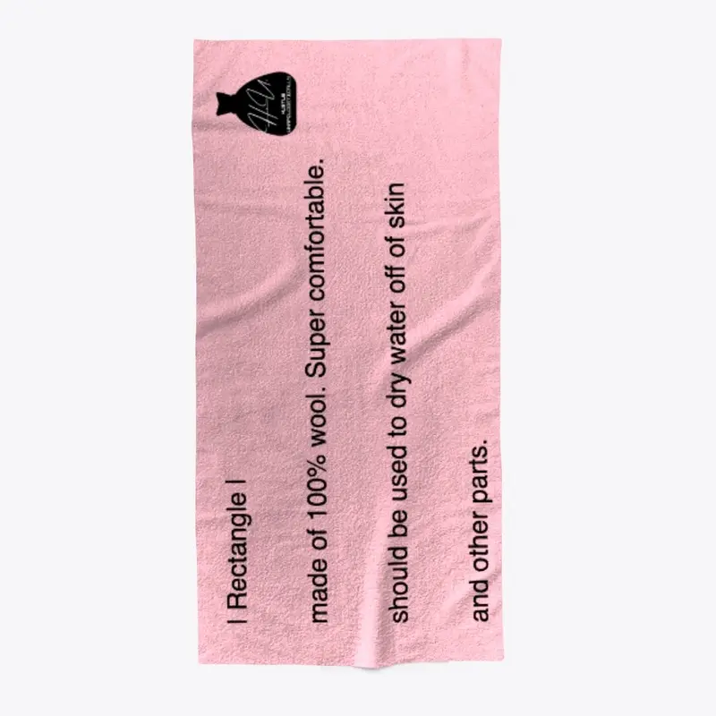 H.U.A | "Supa Comftable" Beach Towel